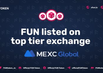 FUNToken listed on a top tier exchange, MEXC