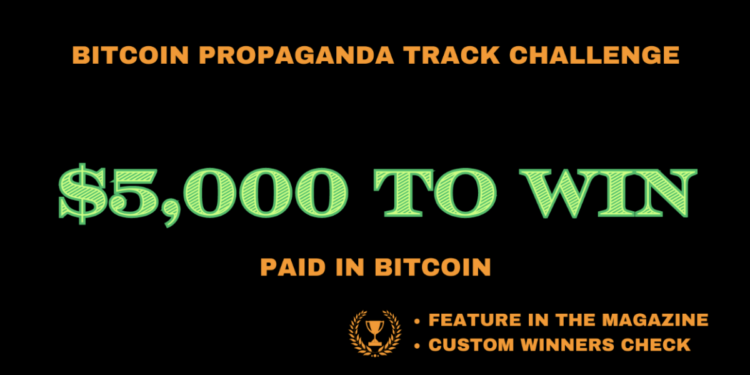 Bitcoin 2024 to Host 'Bitcoin Propaganda Track' In $5,000 Winner Take All Challenge